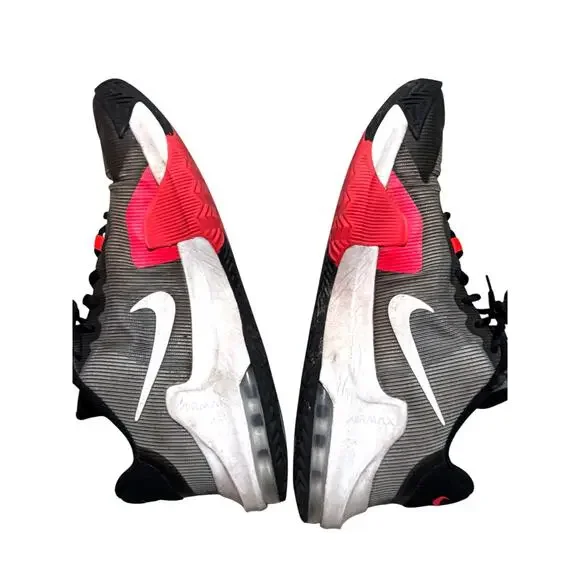 Nike Air Max DM1124-005 Black Red Running Shoes Men’s Size 11.5 - Picture 5 of 9